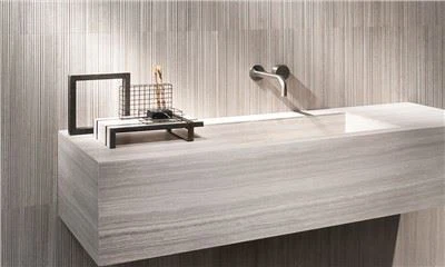 Controsoffitto del lavandino del bagno di marmo di legno bianco della Cina